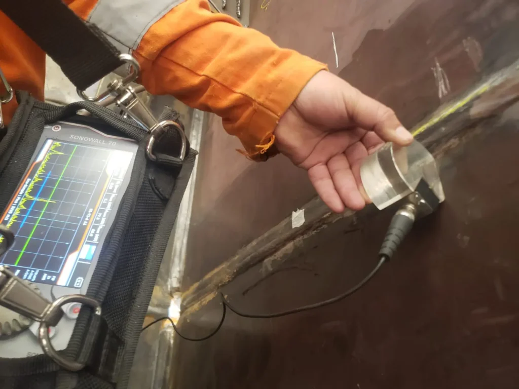 Realizando PND con ultrasonido