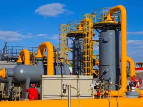 Laboratorio de pruebas en Industria petroquímica