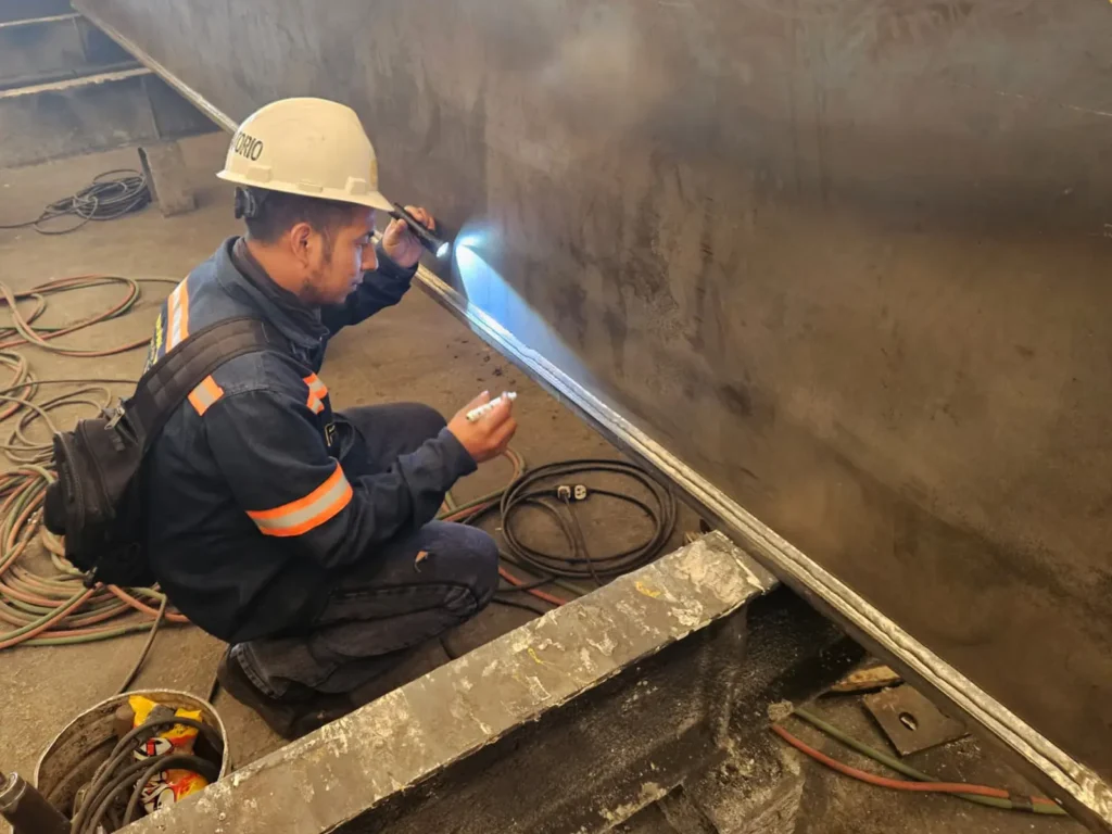 Pruebas no destructivas en México Prueba Inspección visual